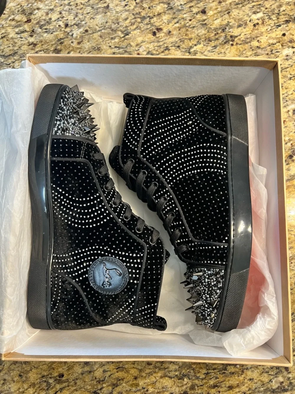 Christian Louboutin Pik Pik Strass Orlato